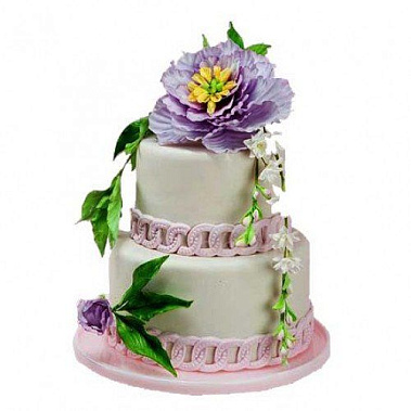 Торт Свадебный цветок купить - уфа.сладкоежкин.рф
