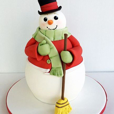 Торт добрый снеговик купить - уфа.сладкоежкин.рф