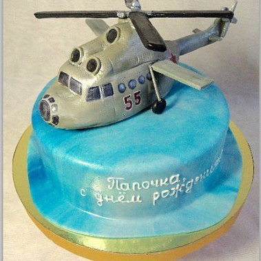 Торт военный вертолёт купить - уфа.сладкоежкин.рф