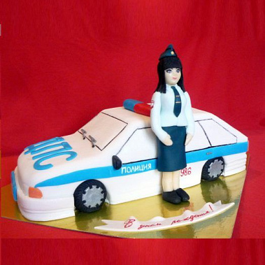 Торт красивый полицейский купить - уфа.сладкоежкин.рф